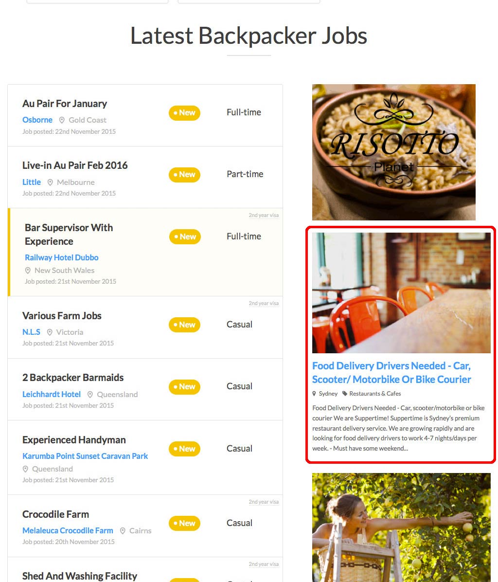 Sidebar Feature with Image